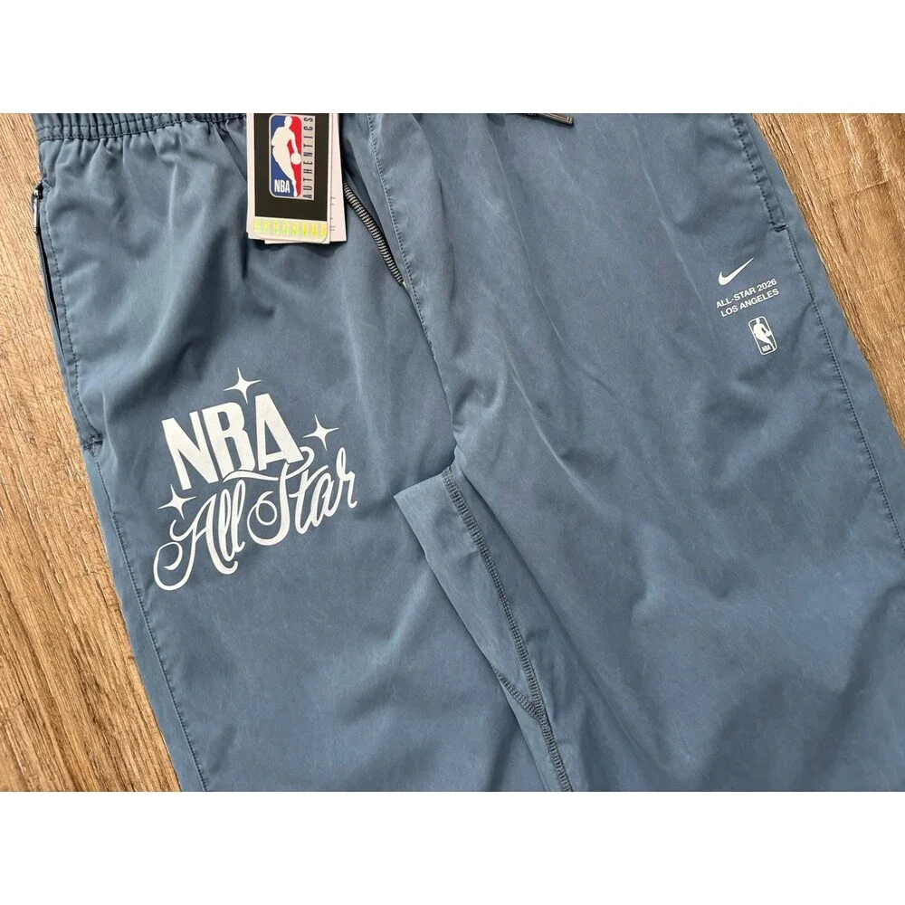 Nike NBA All Star Game 2026 Los Angeles Woven Pants College Navy Sz L HV6582-419